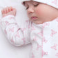 Baby's Teddy Footie - Pink - Magnolia BabyFootie
