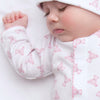 Baby's Teddy Footie - Pink - Magnolia BabyFootie