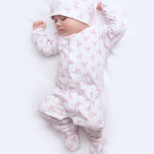  Baby's Teddy Footie - Pink - Magnolia BabyFootie