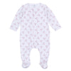 Baby's Teddy Footie - Pink - Magnolia BabyFootie