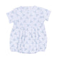 Baby's Teddy Short Sleeve Bubble - Light Blue - Magnolia BabyBubble