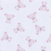 Baby's Teddy Short Sleeve Bubble - Pink - Magnolia BabyBubble