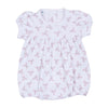 Baby's Teddy Short Sleeve Bubble - Pink - Magnolia BabyBubble