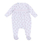 Baby's Teddy Smocked Footie - Pink - Magnolia BabyFootie