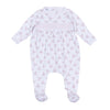 Baby's Teddy Smocked Footie - Pink - Magnolia BabyFootie