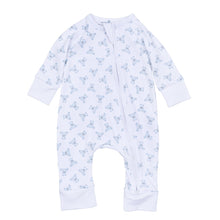  Baby's Teddy Zip Playsuit - Light Blue - Magnolia BabyPlaysuit