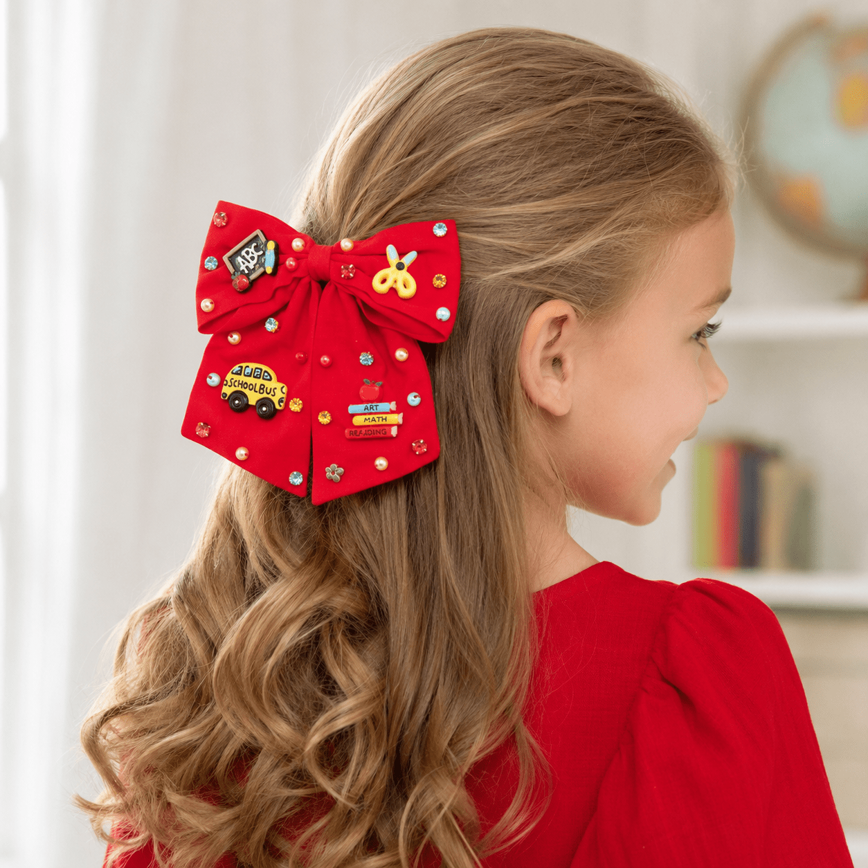 Poppyland_Back to School Hair Bow_1