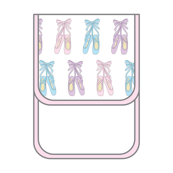 Ballerina Girl Burp Cloth - Magnolia BabyBurp Cloth