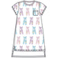 Ballerina Girl Girl's Short Sleeve Nightdress - Magnolia BabyNightdress