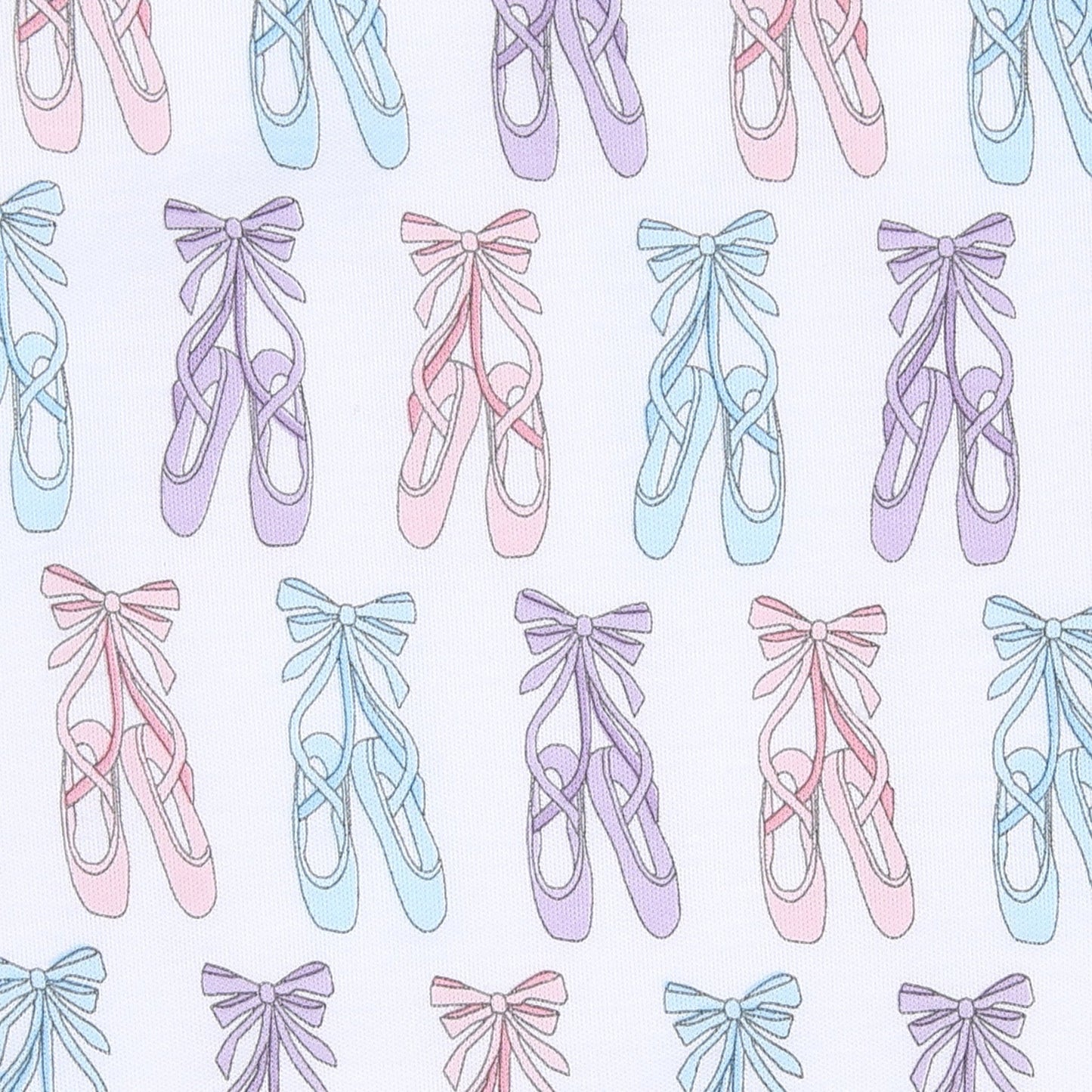 Ballerina Girl Short Pajamas - Magnolia BabyShort Pajamas