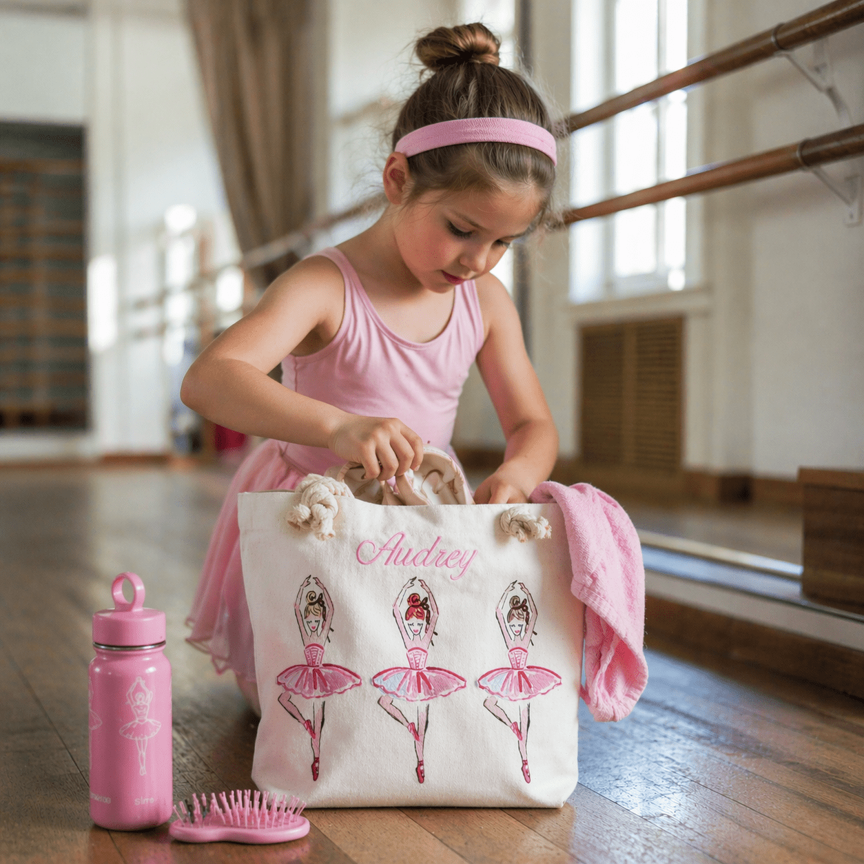 Ballerina Tote - Personalization Available - Magnolia BabyBag
