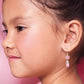 Ballet Huggie Hoop Dangle Earrings - Magnolia BabyEarrings