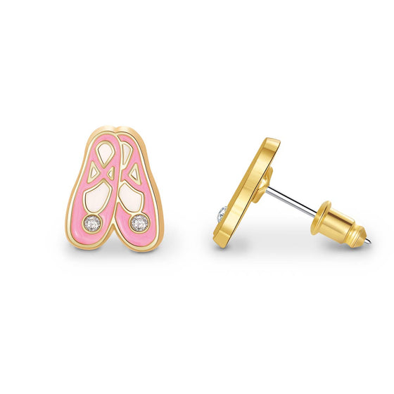 Ballet Necklace & Pierced Earrings Gift Set - Magnolia BabyGift Set