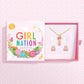 Ballet Necklace & Pierced Earrings Gift Set - Magnolia BabyGift Set