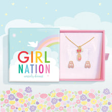  Ballet Necklace & Pierced Earrings Gift Set - Magnolia BabyGift Set