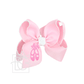 Ballet Shoes Bow - 4.5" - Magnolia BabyBow