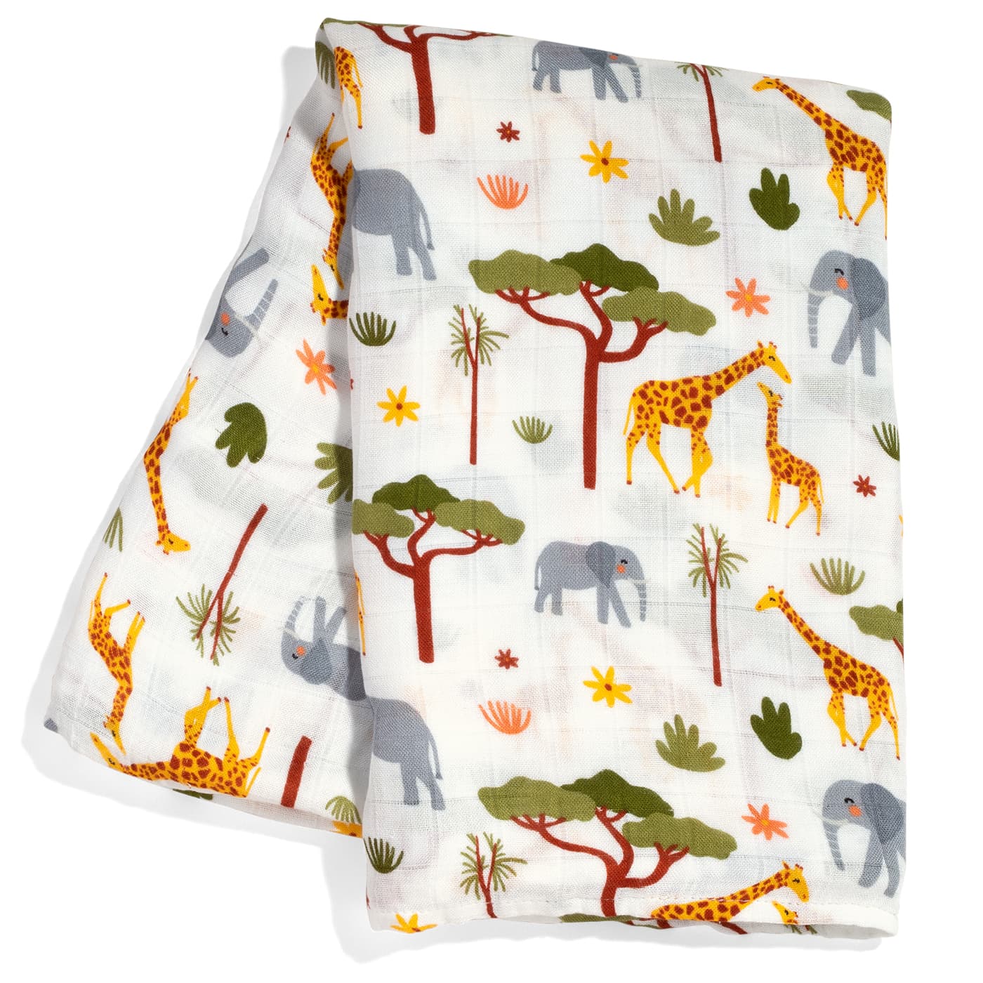Bamboo Swaddle - In the Savanna - Magnolia BabySwaddle Blanket