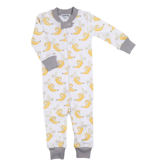 Bananas Zipped Pajama - Magnolia BabyZipper Pajamas