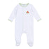 Barnyard Babies Embroidered Footie - Magnolia BabyFootie