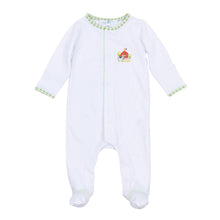  Barnyard Babies Embroidered Footie - Magnolia BabyFootie