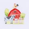 Barnyard Babies Embroidered Receiving Blanket - Magnolia BabyReceiving Blanket