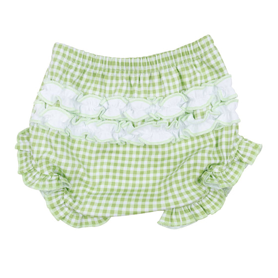 Barnyard Babies Embroidered Ruffle Diaper Cover Set - Magnolia BabyDiaper Cover