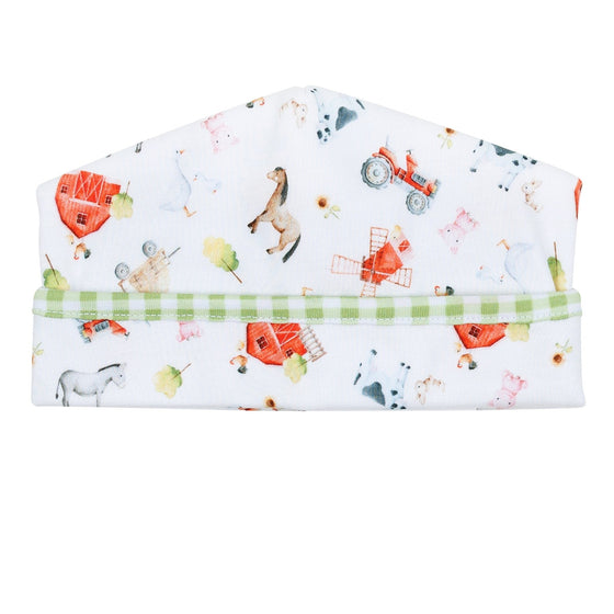Barnyard Babies Print Hat - Magnolia BabyHat