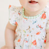 Barnyard Babies Print Ruffle Bubble - Magnolia BabyBubble