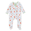 Barnyard Babies Print Zip Footie - Magnolia BabyFootie