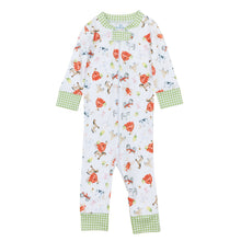  Barnyard Babies Zip Pajamas - Magnolia BabyZipper Pajamas