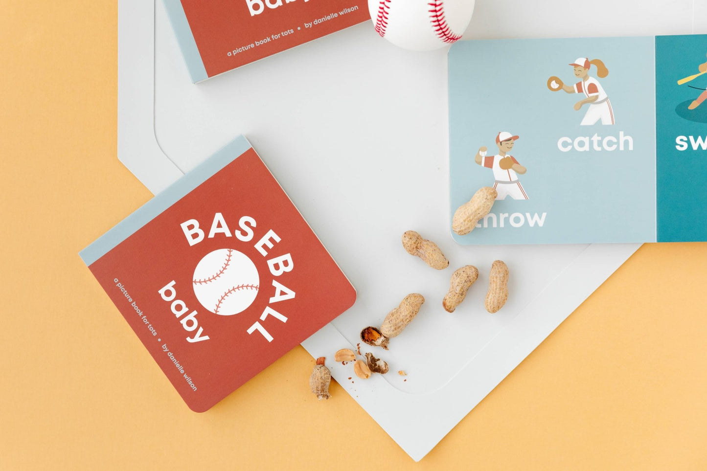 Baseball Baby Board Book - Magnolia BabyBook