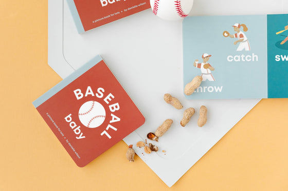 Baseball Baby Board Book - Magnolia BabyBook