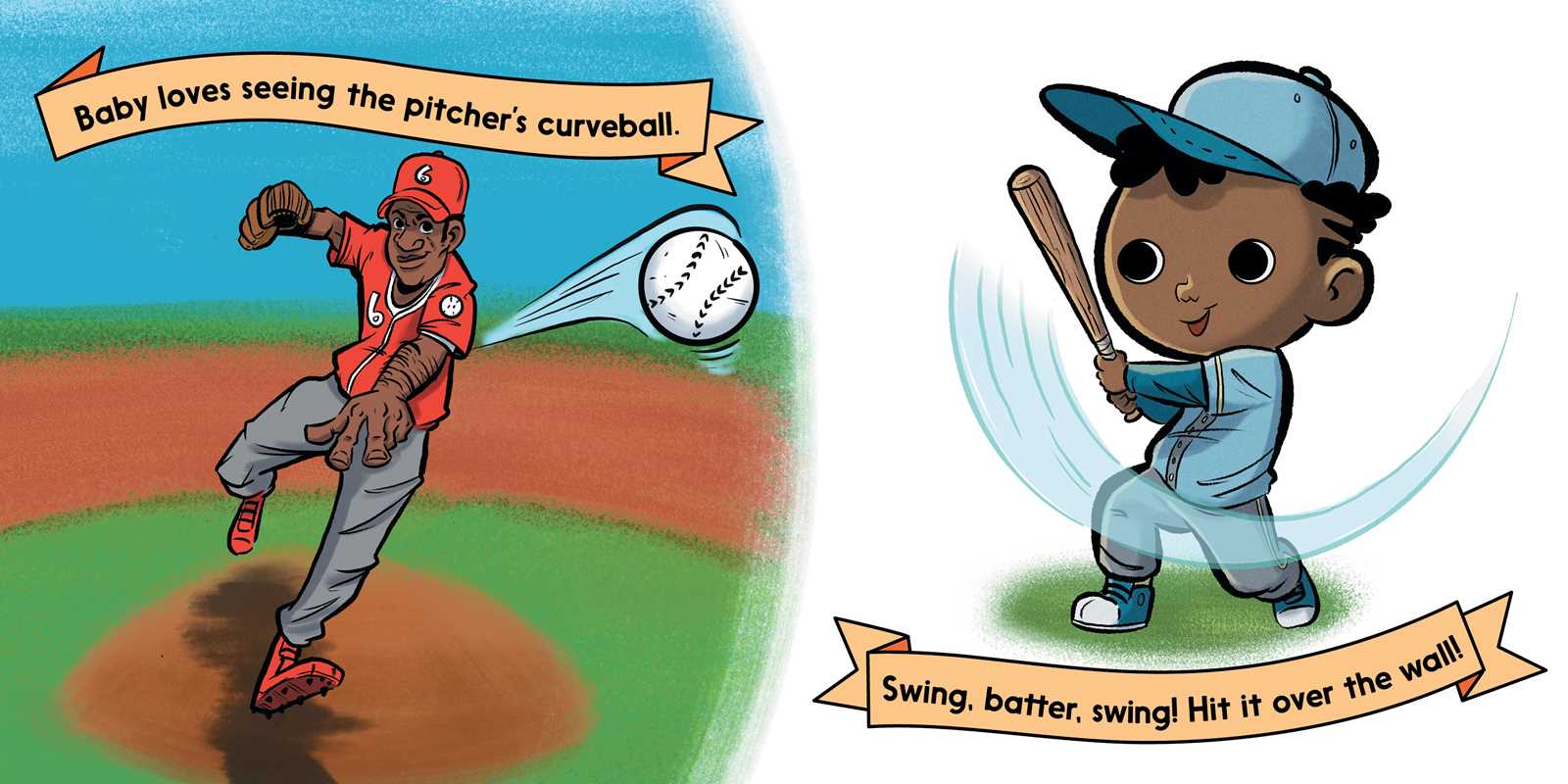 Baseball Baby by Laura Gehl - Magnolia BabyBook