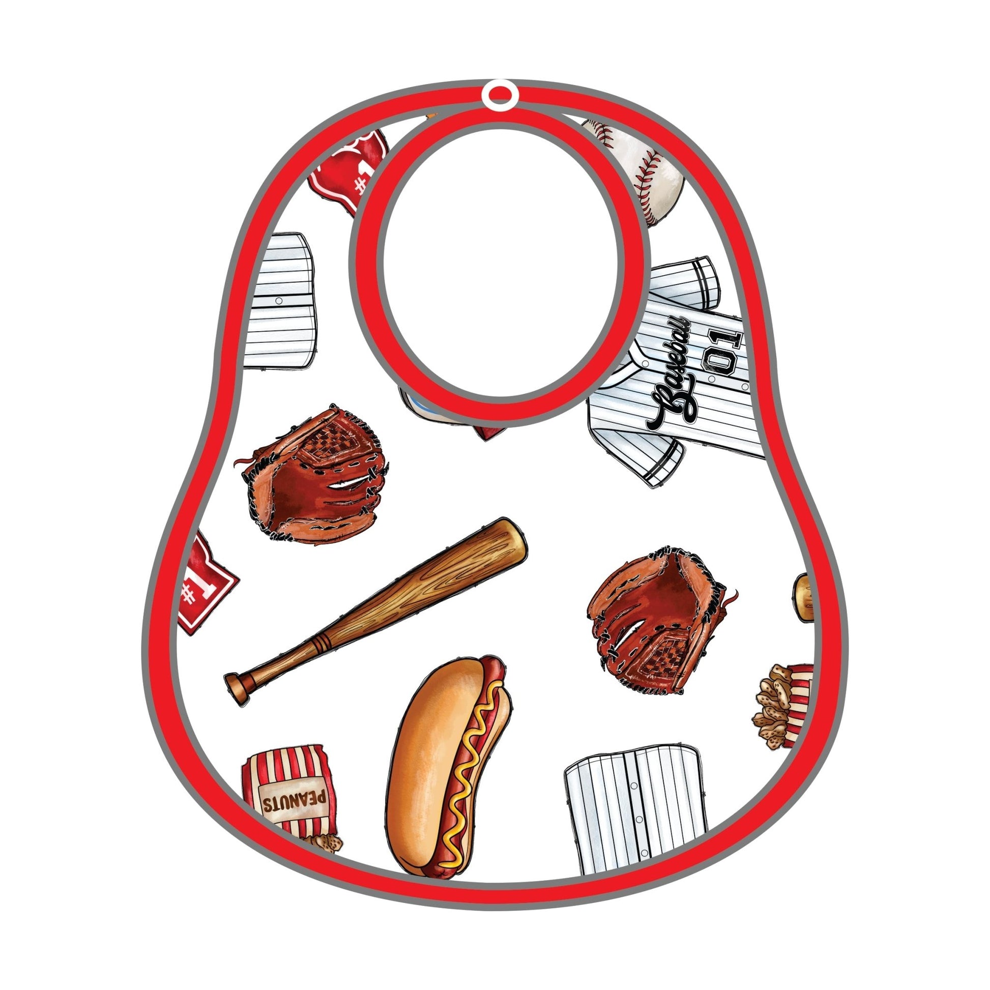Baseball Fever Bib - Magnolia BabyBib