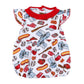 Baseball Fever Infant Flutters Bubble - Magnolia BabyBubble