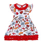 Baseball Fever Infant Flutters Dress Set - Magnolia BabyDress