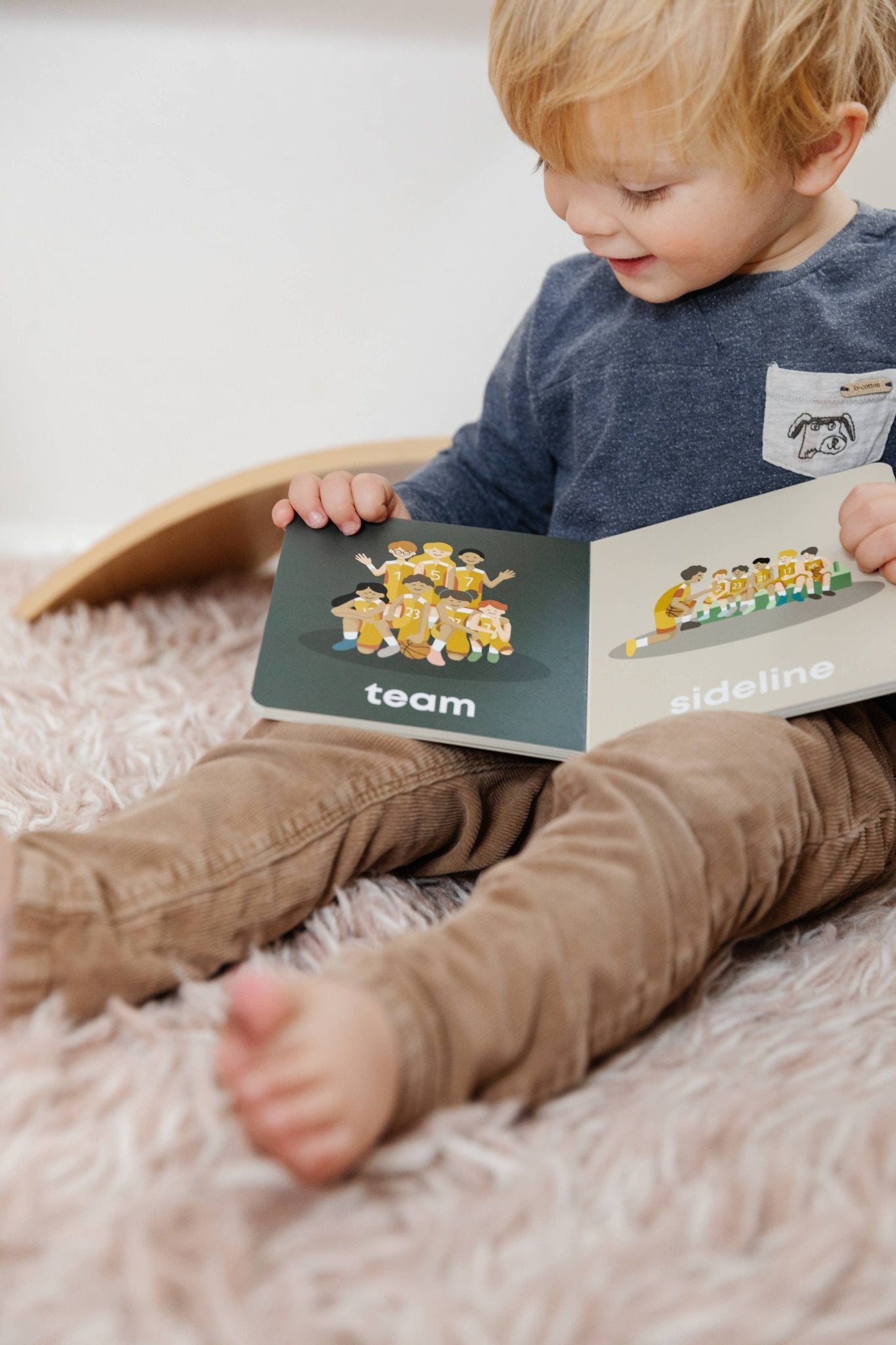 Basketball Baby - Board Book - Magnolia BabyBook