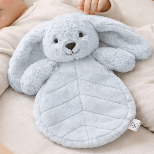 Baxter Bunny Blue Lovey - 12" - Magnolia BabySoft Toy
