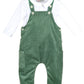 Bayleaf Cord Overall Set - Green - Magnolia BabyOveralls