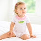 Bayou Babies Applique Short Pajamas - Pink - Magnolia BabyShort Pajamas