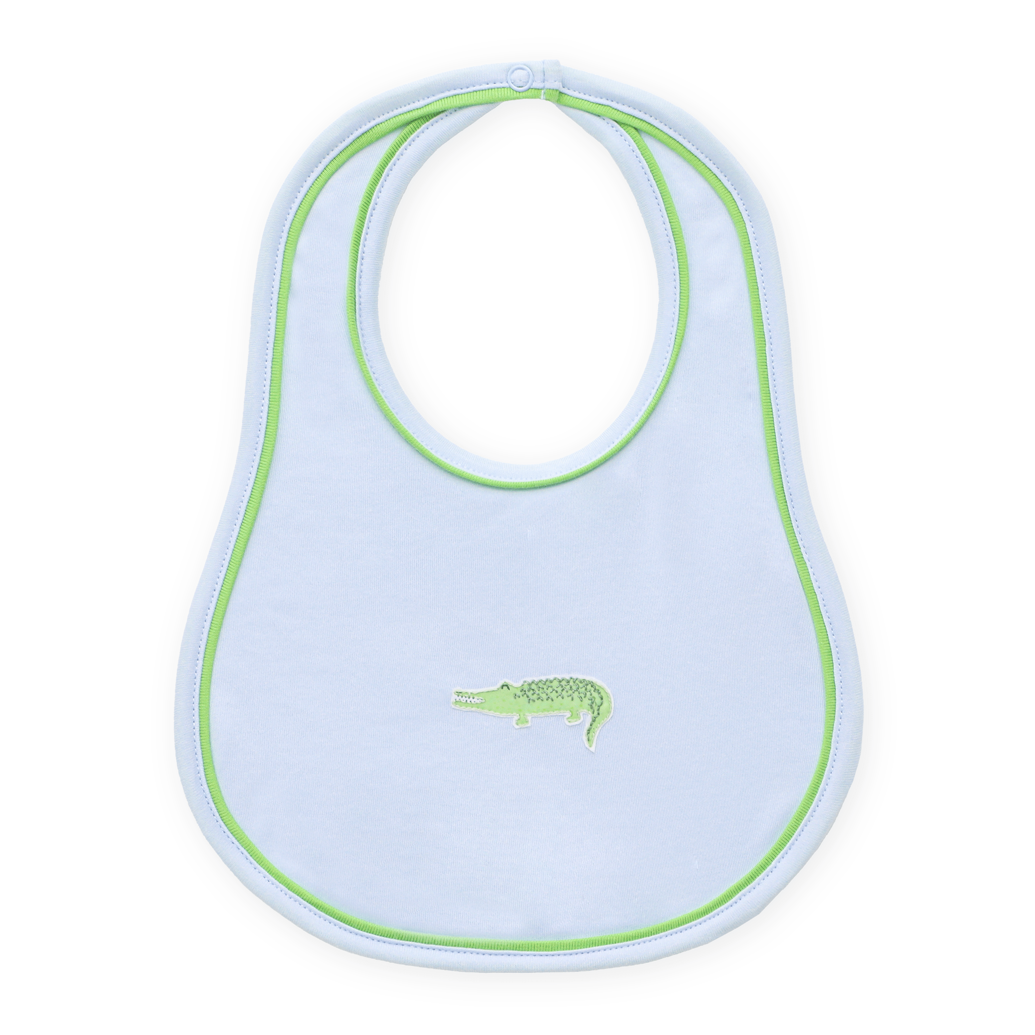 Bayou Baby Bib - Light Blue - Magnolia BabyBib