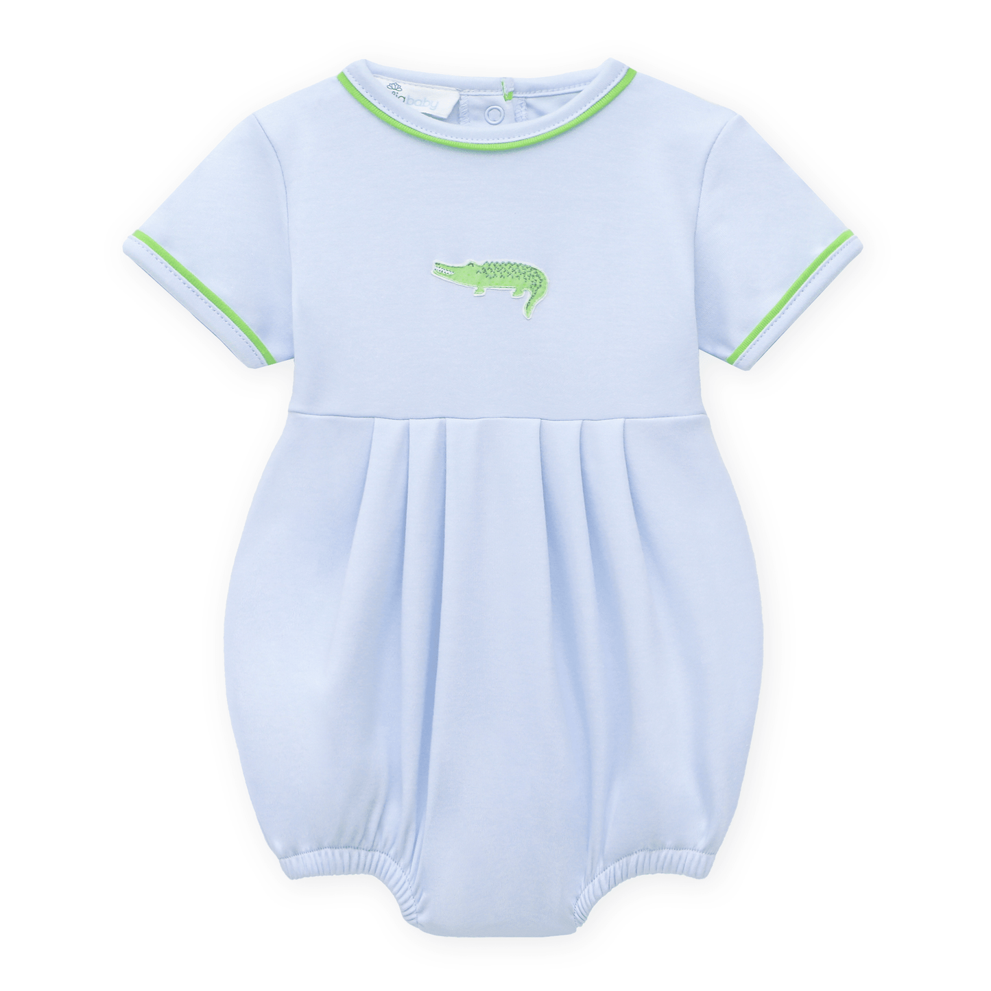 Bayou Baby Hand-Embroidered Bubble - Light Blue - Magnolia BabyBubble
