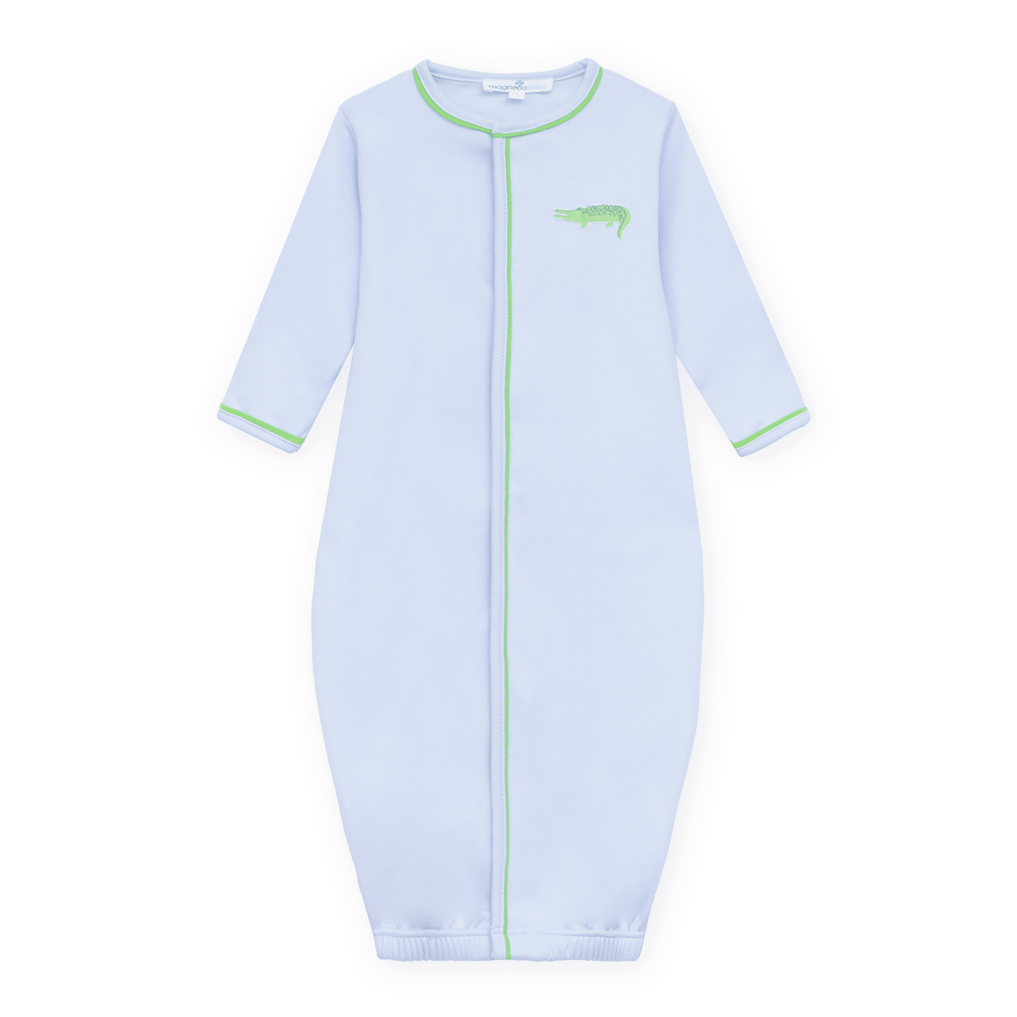 Magnolia Baby_Bayou Baby Hand-Embroidered Converter - Light Blue_1