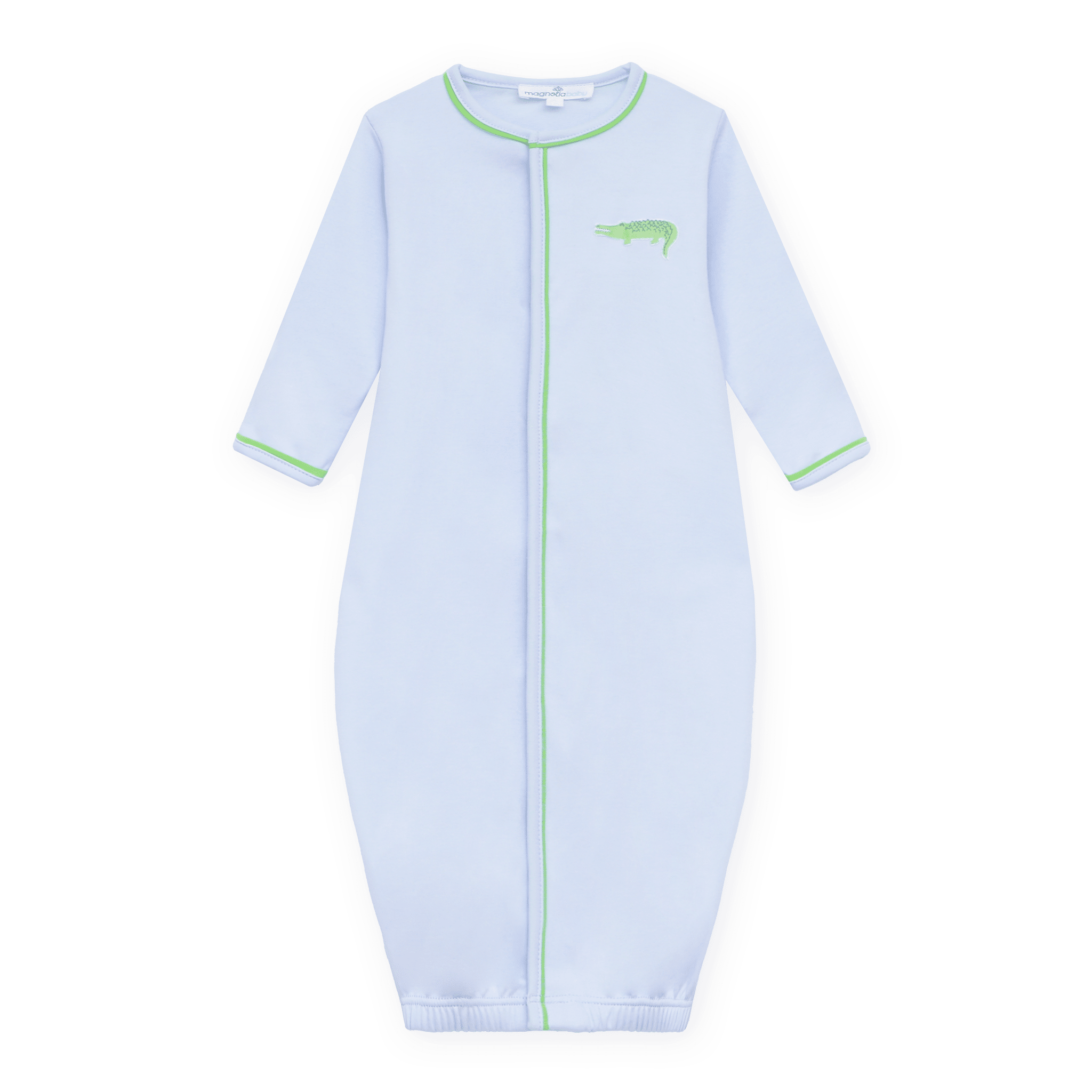 Magnolia Baby_Bayou Baby Hand-Embroidered Converter - Light Blue_1