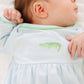 Magnolia Baby_Bayou Baby Hand-Embroidered Gathered Gown - Light Blue_2