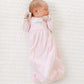 Magnolia Baby_Bayou Baby Hand-Embroidered Gathered Gown - Pink_1