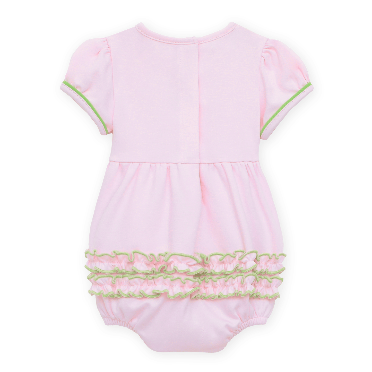 Bayou Baby Hand-Embroidered Ruffle Bubble - Magnolia BabyBubble