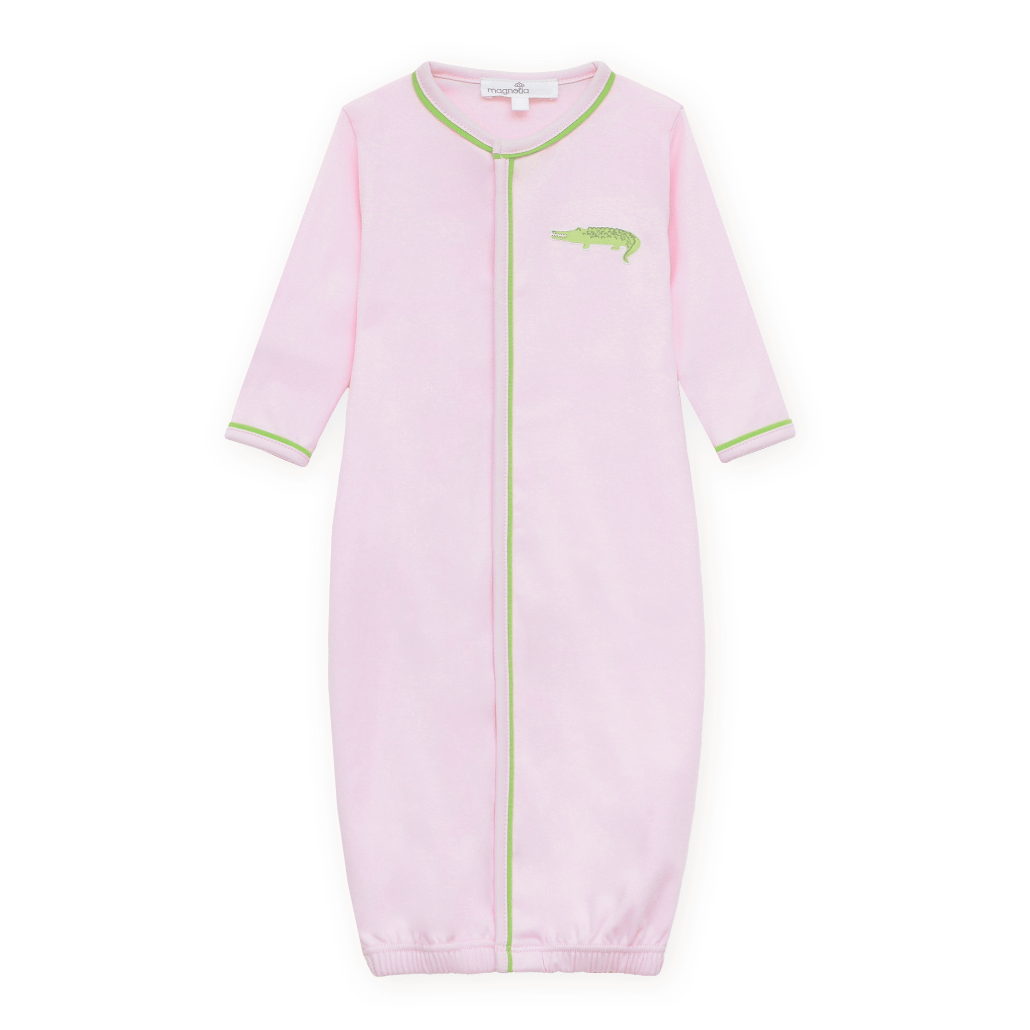 Magnolia Baby_Bayou Baby Hand-Embroidered Ruffle Converter - Pink_1