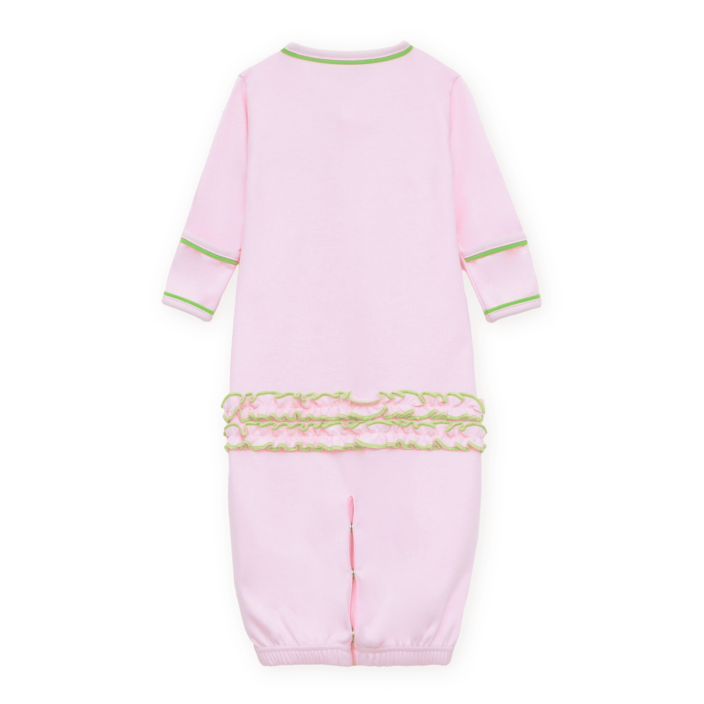 Magnolia Baby_Bayou Baby Hand-Embroidered Ruffle Converter - Pink_2