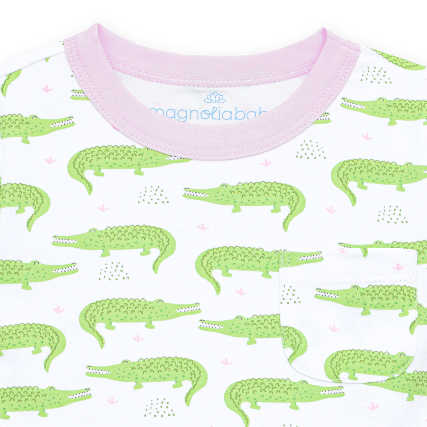 Bayou Baby Nightdress - Pink - Magnolia BabyNightdress